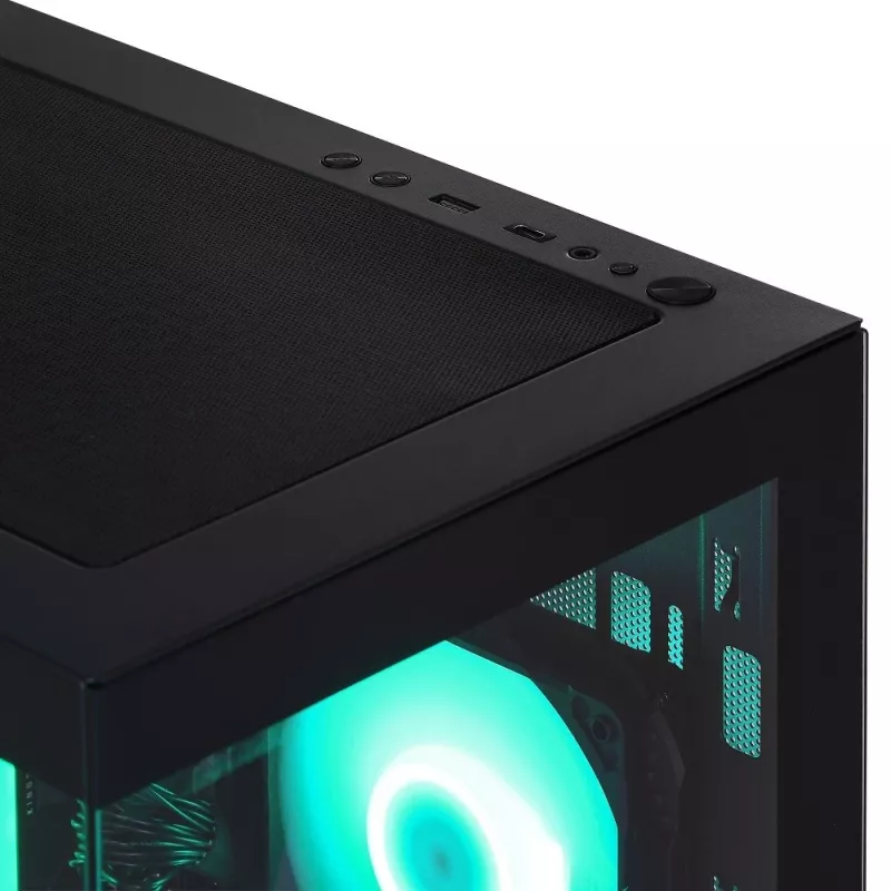 Kompiuteris ACTINA PC su AMD Ryzen 9 7900, 32 GB DDR5-SDRAM, 1 TB SSD, AMD Radeon RX 9070 XT, Midi Tower, Juodas