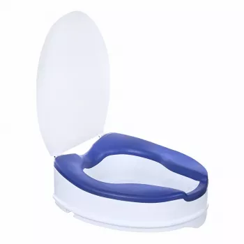 ACTIONMED pakeliamas tualeto sėdynės dangtis, 10 cm aukštis, SoftRelief NT500AM