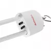 Activejet Lanyard su 3-in-1 Įkrovimo Laidu, Baltas