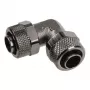 Adapter 90° 13/10mm į 13/10mm – nikelio juodos spalvos