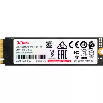 ADATA MARS 970 PLUS 1 TB PCIe Gen5 x4 NVMe M.2 2280 SSD