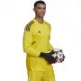 adidas Condivo 22 ilgomis rankovėmis vartininko marškinėliai vyrams saulės geltoni HF0137