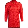 adidas Condivo 22 Ilgo Rankovės Vartininko Marškinėliai Vyrams Raudoni