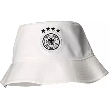 adidas DFB kibiro kepurė balta Vokietijos nacionalinė futbolo rinktinė medvilnė siuvinėtas herbas KV5940