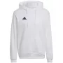 adidas Entrada 22 Hoody vyriškas megztinis su gobtuvu, baltas HG6302, dydis S