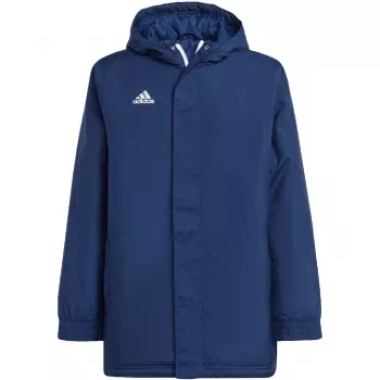 adidas Entrada 22 Stadium vaikiška striukė mėlyna IB6079