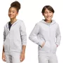 adidas Entrada 26 Full Zip Hoodie Kids Light Grey 140 cm