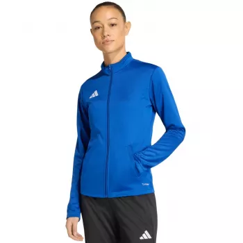 adidas Entrada 26 Moteriška striukė su užtrauktuku, mėlyna, M dydis