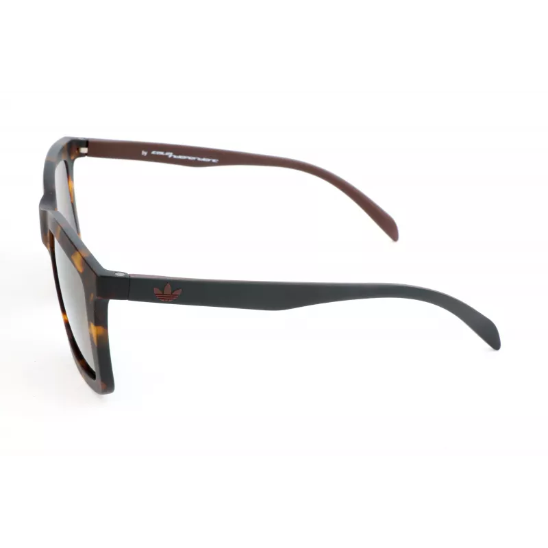 Adidas vyriški akiniai nuo saulės AOR015 – matinio juodo rėmelio, pilki lęšiai – 53/20/140 mm