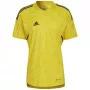 adidas vyriški vartininko marškinėliai Condivo 22 trumpomis rankovėmis geltoni HF0138
