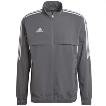 adidas vyriškas Condivo 22 pristatymo megztinis pilkas (Grey Four) HD2272