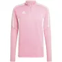 adidas vyriški Condivo 22 treniruočių marškinėliai su užtrauktuku, rožiniai, HD2313