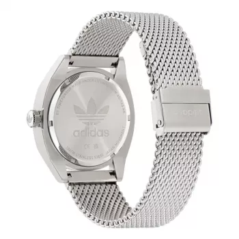 Adidas vyriškas skaitmeninis laikrodis AOFH22502 42mm juodas silikoninis dirželis