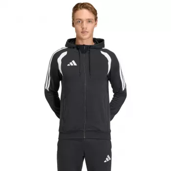 adidas vyriškas Tiro 26 League Sweat Full Zip gobtuvas juodas 2XL