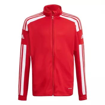 adidas Squadra 21 treniruočių megztinis jaunimui, raudonas, GP6458, 140 cm