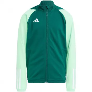 adidas Tiro 23 Competition treniruočių megztinis vaikams Team Green HU1314