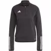 adidas Tiro 23 Competition treniruočių viršus moterims juodas-baltas HI5967