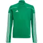 adidas Tiro 23 League treniruočių marškinėliai vaikams Green IB8473 (152 cm)