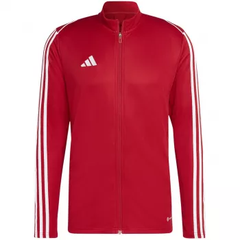 adidas Tiro 23 League vyriškas treniruočių švarkas su užtrauktuku, raudonas, HS3502, dydis S