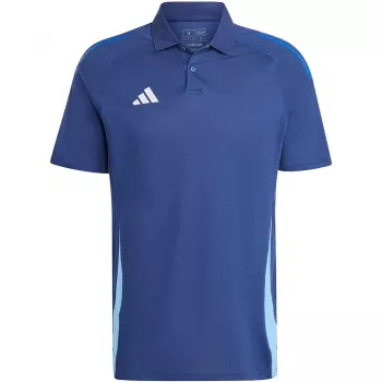 adidas Tiro 24 Competition vyriški polo marškinėliai tamsiai mėlyni M