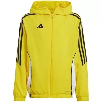 adidas Tiro 24 vaikų treniruočių striukė geltona IM8795 140cm