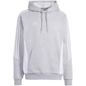 adidas Tiro 24 Prakaituotas gobtuvas pilkas IR7545 Vyriškas treniruočių gobtuvas
