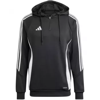 adidas Tiro 24 Training vyriškas gobtuvinis megztinis, juodas IJ9957