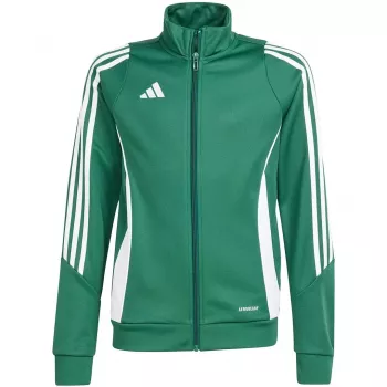 adidas Tiro 24 treniruočių megztinis vaikams, žalias, 164 cm