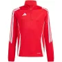 adidas Tiro 24 treniruočių marškinėliai vaikams, raudoni, 128 cm