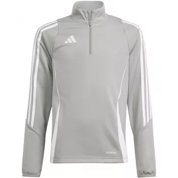 adidas Tiro 24 treniruočių viršus vaikams džemperis pilkas 128cm