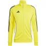 adidas Tiro 24 Training Top vyriškas treniruočių marškinėliai Team Yellow Quarter Zip Long Sleeve AEROREADY Slim Fit M