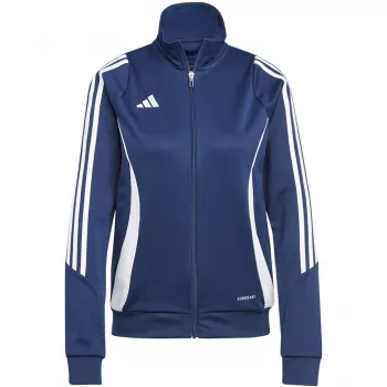 adidas Tiro 24 moteriškas treniruočių megztinis, tamsiai mėlynas, XS
