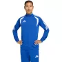 adidas Tiro 26 League vyriški treniruočių marškinėliai su užtrauktuku, Team Navy Blue, S dydis, AEROREADY