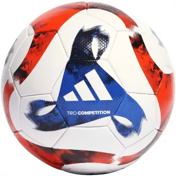 adidas Tiro Competition White-Blue-Red HT2426 4 dydžio futbolo kamuolys