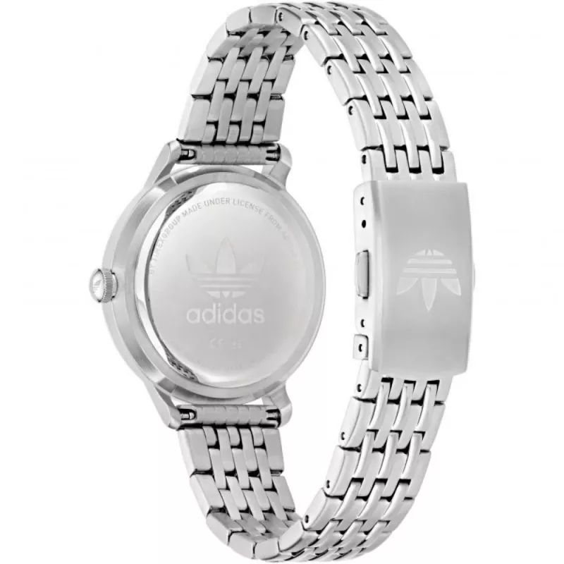 Adidas Unisex Digitalinis Kvarcinis Laikrodis AOSY22065 34mm Sidabrinis Juodas