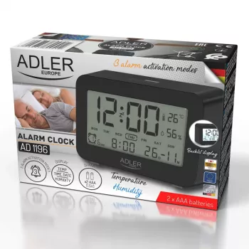 Adler AD 1196 elektrinis virdulys 1.7L 2200W juodas