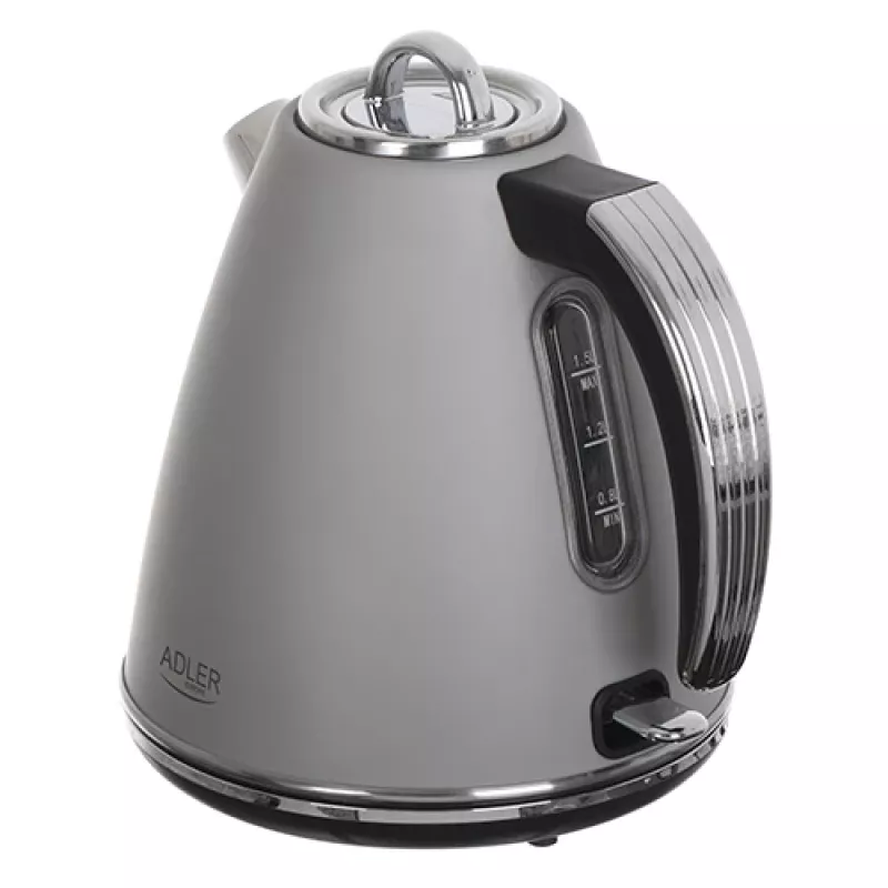 Adler AD 1343 Grey elektrinis virdulys 1.5 L 1850 W