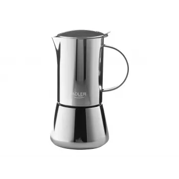 Adler AD 4417 Kavos Malūnėlis, 150 W, 75 g, Nerūdijantis Plienas, Sidabrinis/Juodas