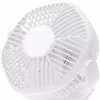 Adler AD 7335 Įkraunamas Segtuvinis Stalo Ventiliatorius, 6W, 12,7 cm, 3 Greičiai, Siūbavimas, Baltas