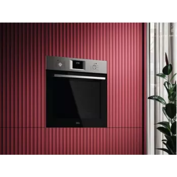 AEG 5000 SurroundCook įmontuojama elektrinė orkaitė, 65 l, pirolitinis savaiminis valymas, nerūdijantis plienas