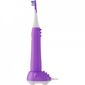 AENO belaidis dantų šepetėlis ADB0009V, violetinis, 3 šepetėlių antgaliai, 600 mAh, 5 režimai, „Smart Remind“