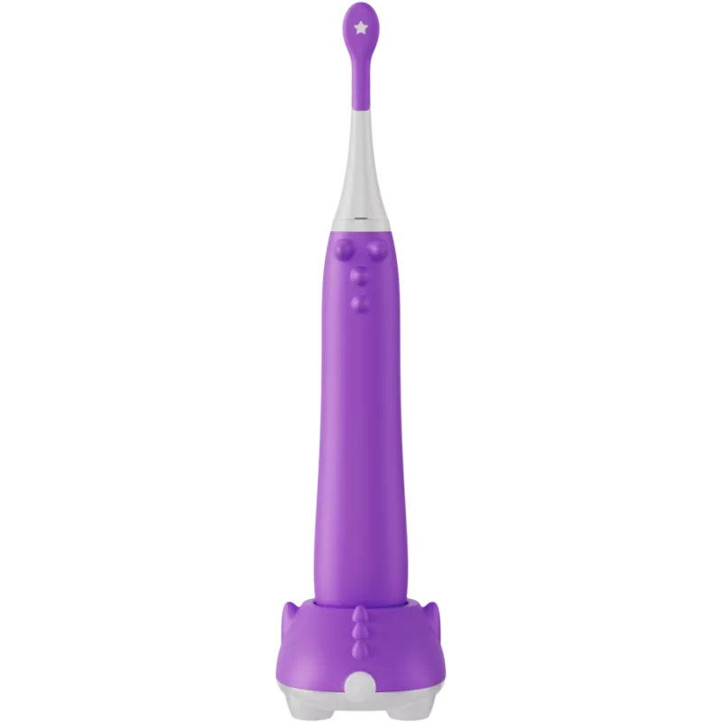 AENO belaidis dantų šepetėlis ADB0009V, violetinis, 3 šepetėlių antgaliai, 600 mAh, 5 režimai, „Smart Remind“