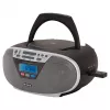 Aiwa BBTU-400SL nešiojama stereo sistema su CD/FM RDS/USB/Bluetooth, sidabrinė, MP3 atkūrimas