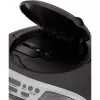 Aiwa BBTU-400SL nešiojama stereo sistema su CD/FM RDS/USB/Bluetooth, sidabrinė, MP3 atkūrimas