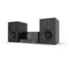 Aiwa MSBTU-600 50W Bluetooth CD mikro Hi-Fi sistema su FM radiju, USB, Aux-in, LED ekranu, nuotolinio valdymo pulteliu, juoda