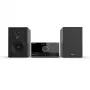Aiwa MSBTU-600 50W Bluetooth CD mikro Hi-Fi sistema su FM radiju, USB, Aux-in, LED ekranu, nuotolinio valdymo pulteliu, juoda