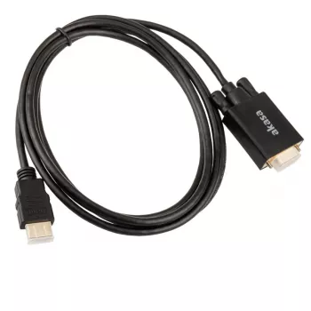 Akasa AK-CBHD26-20BK HDMI į VGA adapterio laidas 2m juodas