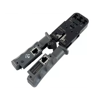 ALANTEC 4P6P8P Crimping Tool su LAN kabelių testeriu