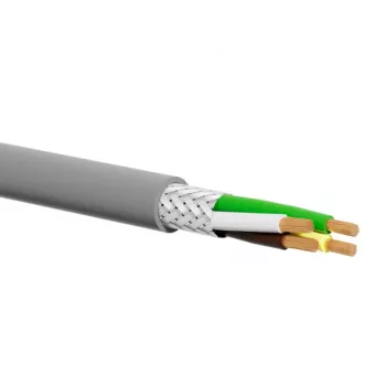 ALANTEC KS-LIYCY-PV-04100-500 Valdymo kabelis su ekranu LiYCY 4x1.00 mm² PVC pilkas 500 m