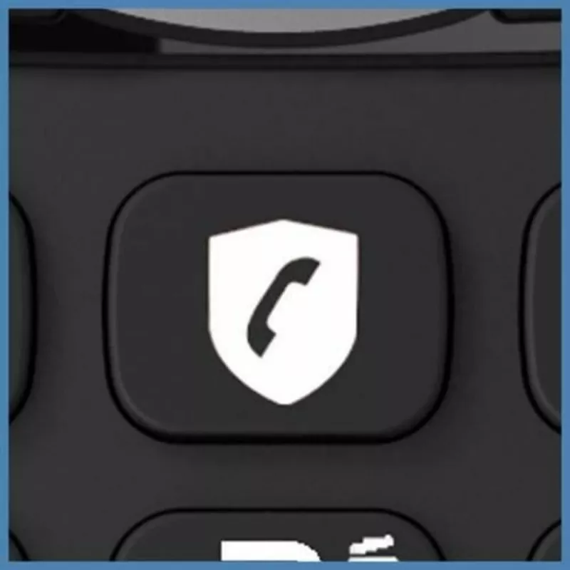 Alcatel 8517110010 belaidis DECT ragelis su 1,5 colio gintaro spalvos foniniu apšvietimu